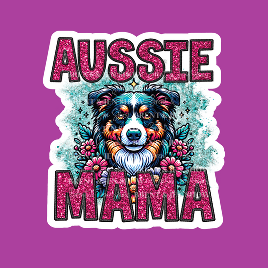 Aussie Mama Sticker