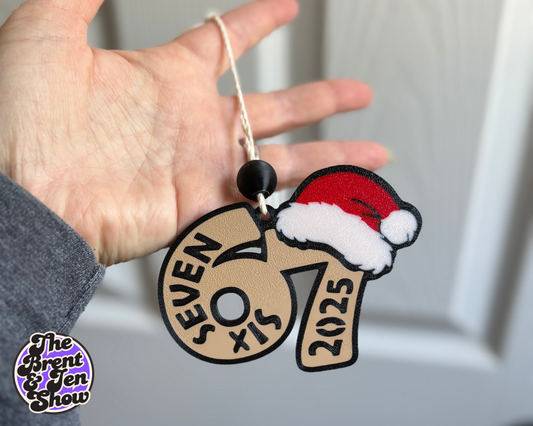 2025 Six Seven Christmas Ornament