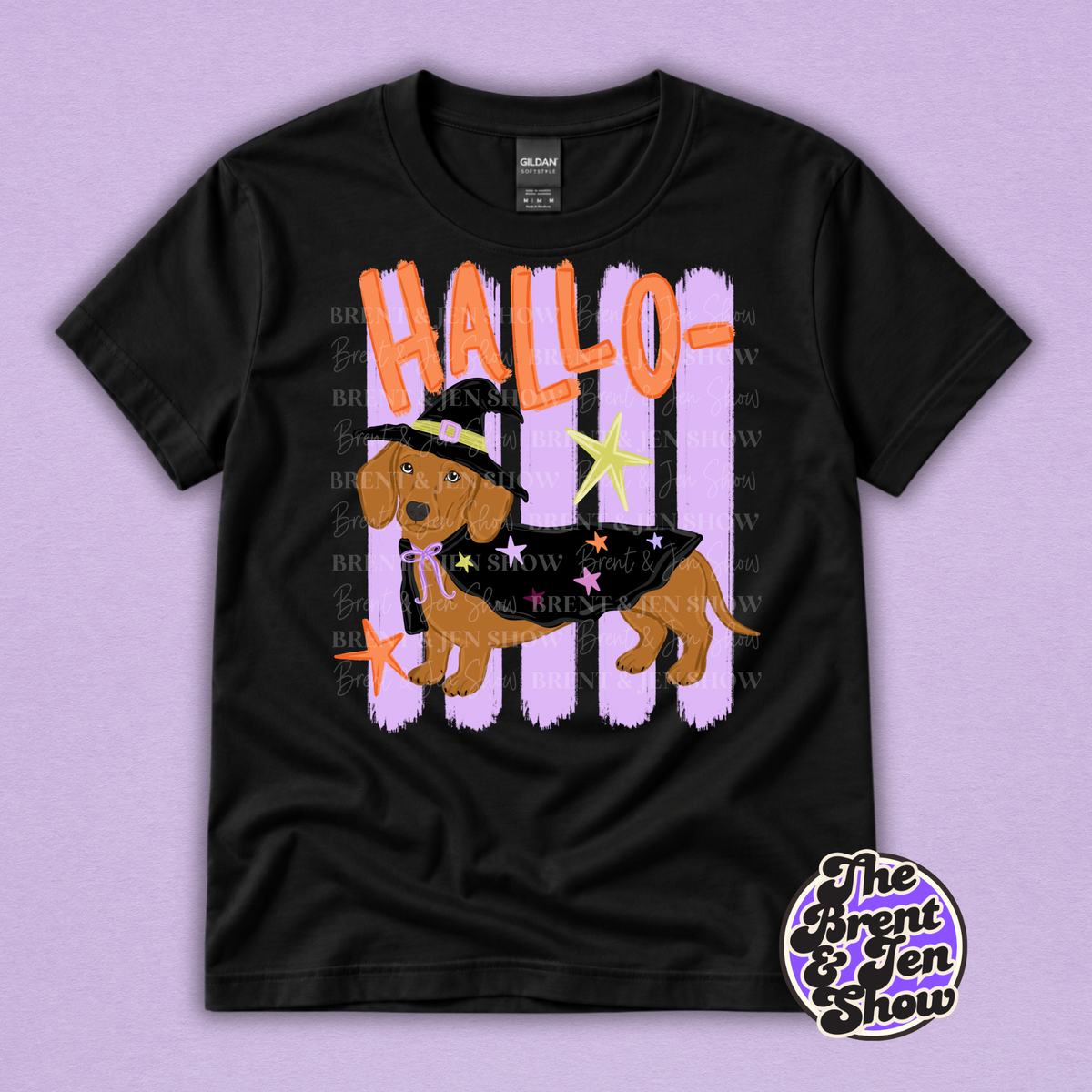 Halloween Dachshund Shirt | Cute Witch Weenie Dog Tee