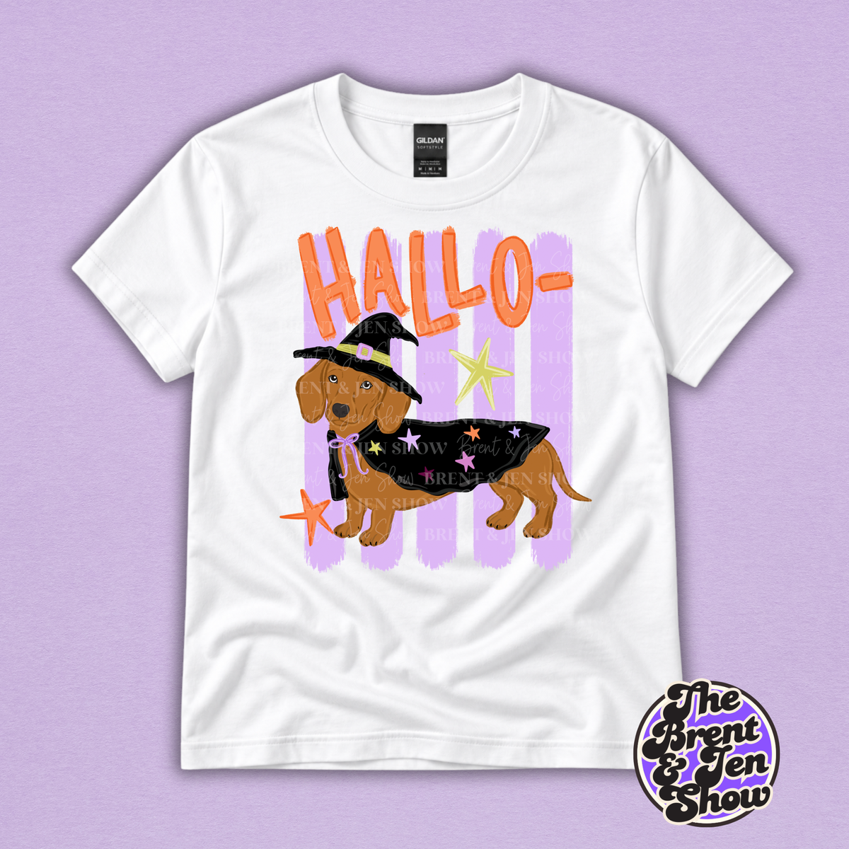 Halloween Dachshund Shirt | Cute Witch Weenie Dog Tee