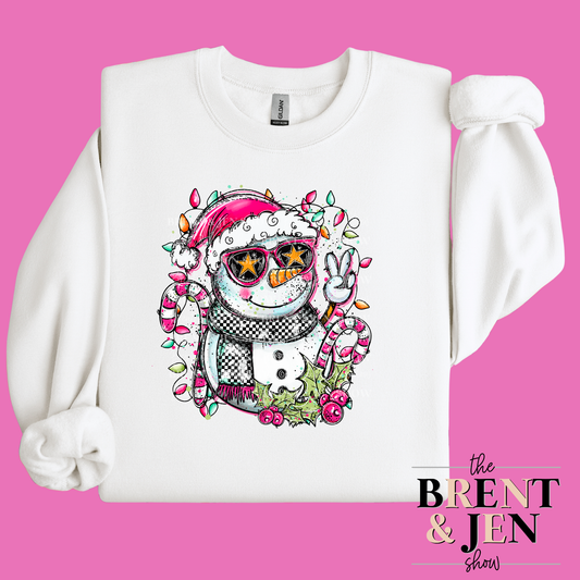 Doodle Snowman Sweatshirt