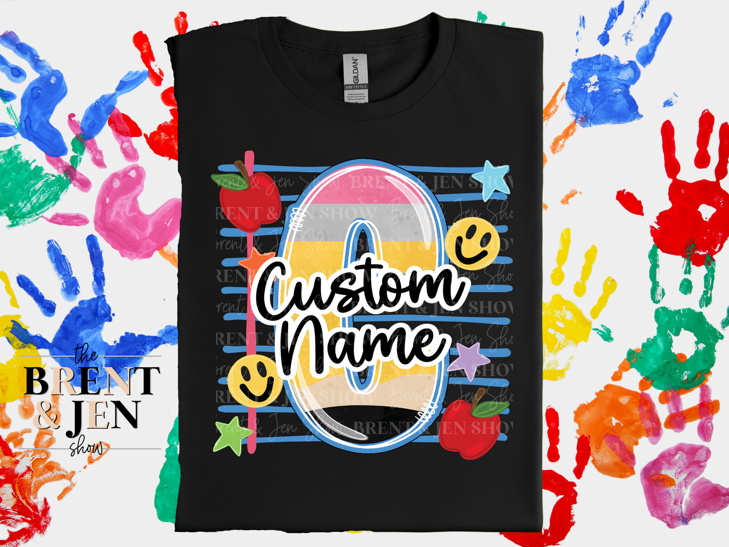 Personalized Alphabet Custom Name Shirt