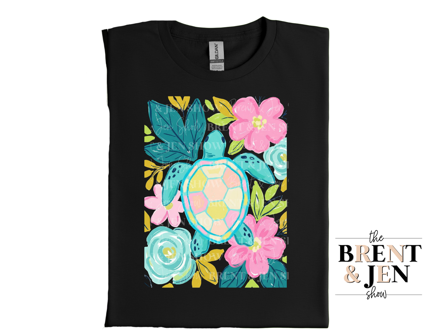 Boho Sea Turtle T-Shirt