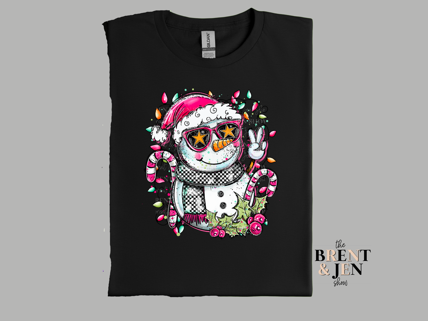 Doodle Snowman T-Shirt