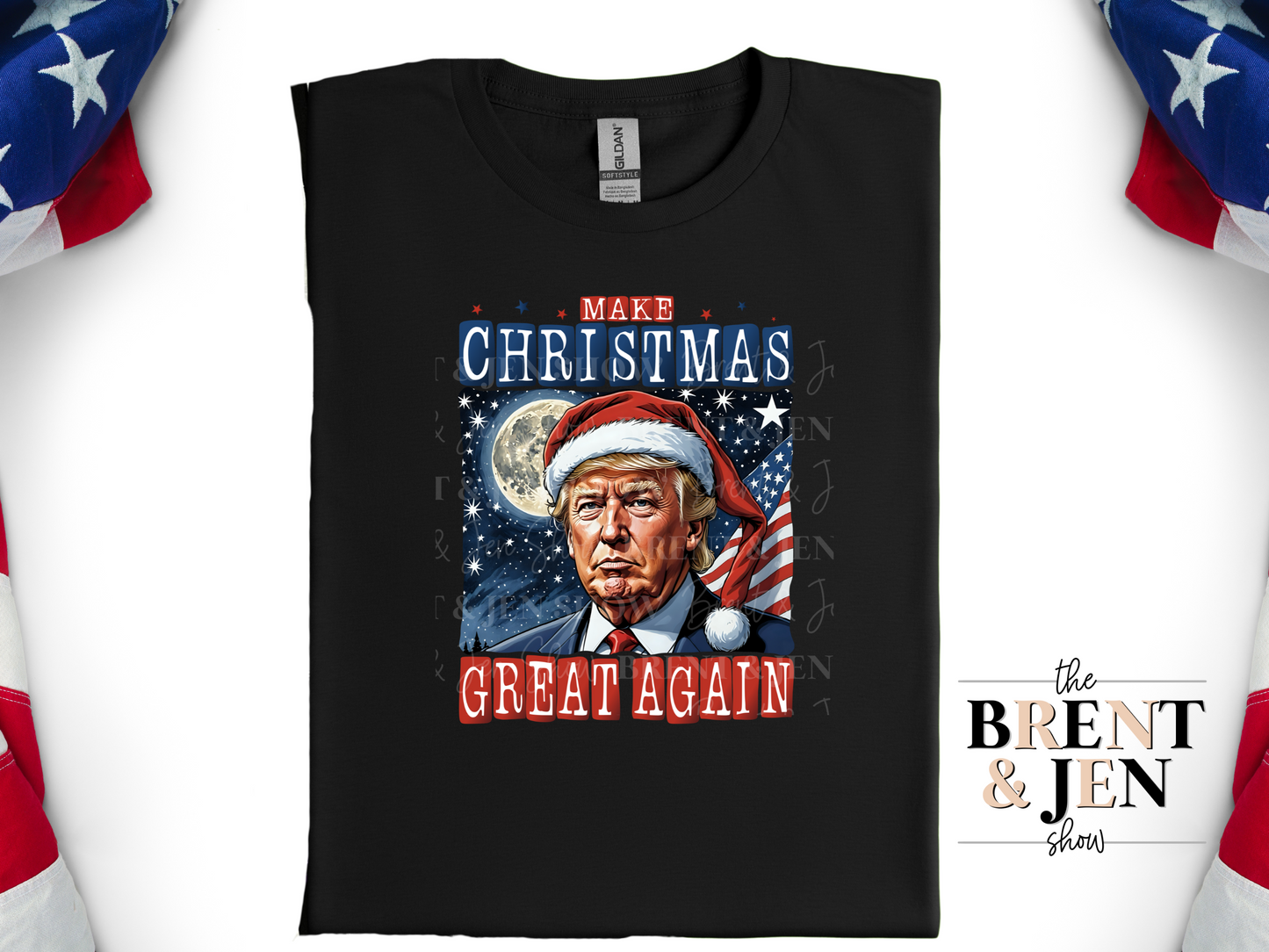 Make Christmas Great Again, Trump T Shirt