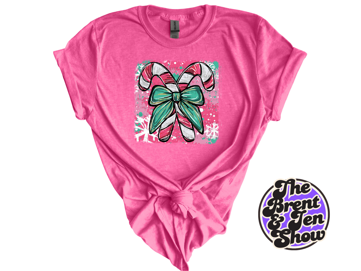 Cute Candy Cane T Shirt