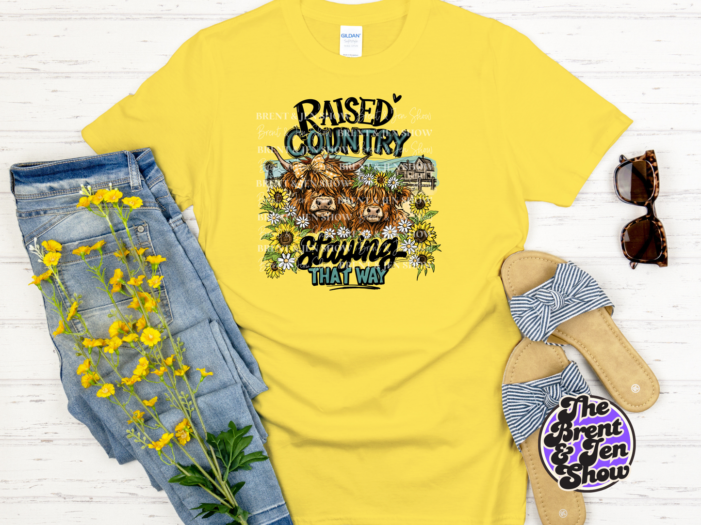 Raised on Country & Staying That Way T-Shirt