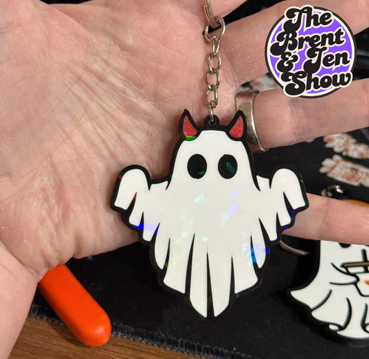 Cute Devil Ghost Keychain