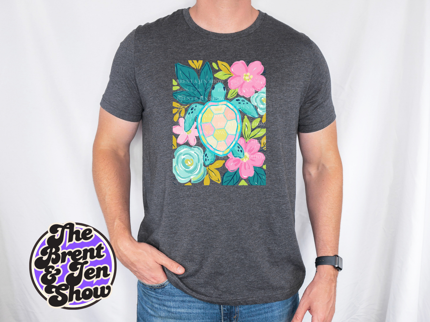 Boho Sea Turtle T-Shirt