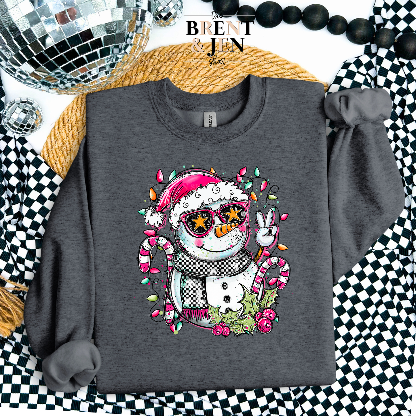Doodle Snowman Sweatshirt