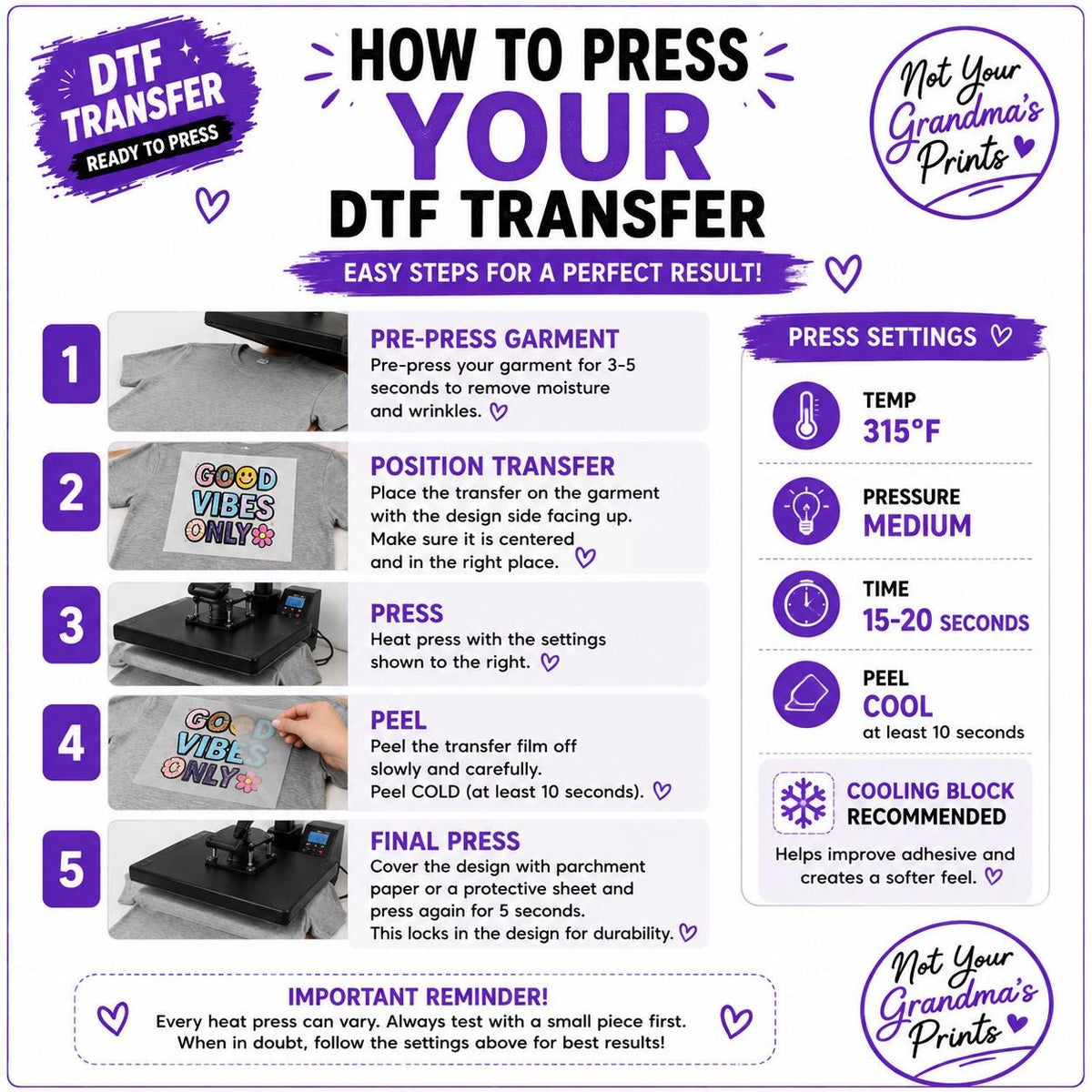 October Pumpkins DTF Transfer: Ready-to-Press Physical Print
