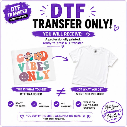 Christmas Gingerbread DTF Transfer: Santa Hat, Sunglasses, Snowflakes (Ready-to-Press)