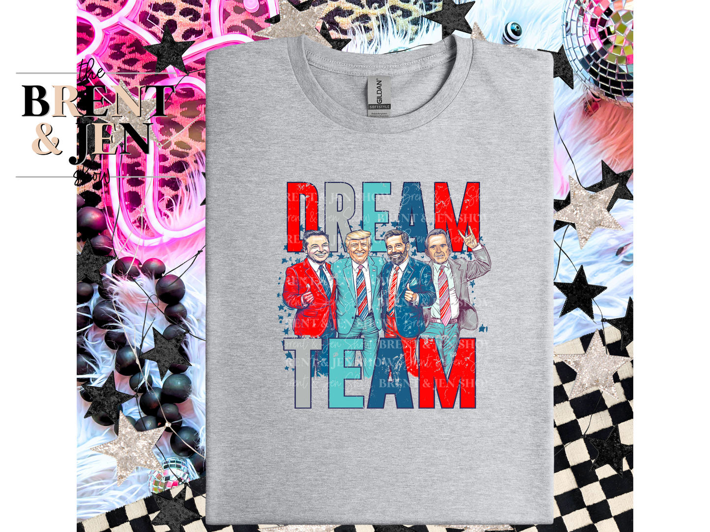 Dream Team, Musk, Trump, Vance, Kennedy T Shirt