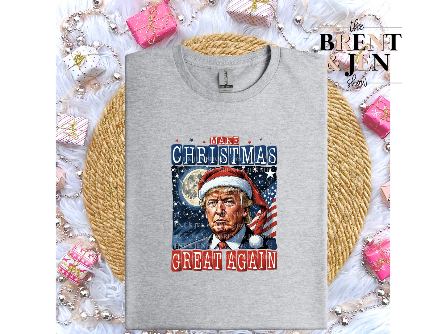 Make Christmas Great Again, Trump T Shirt