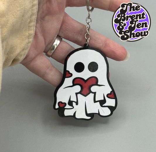 Love Ghost Keychain