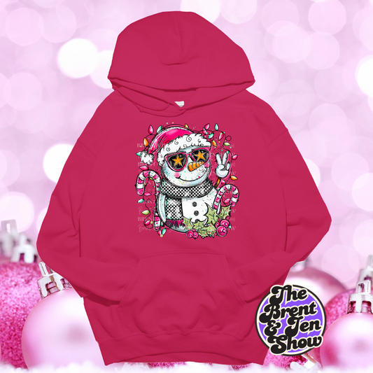 Doodle Snowman Hoodie