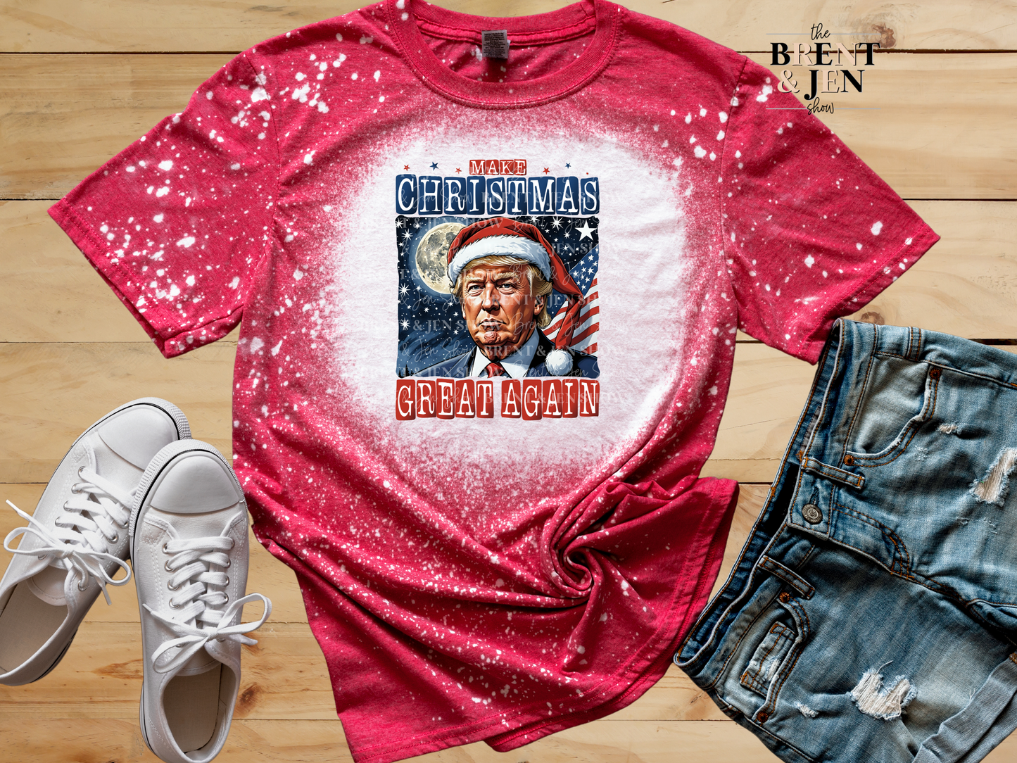 Make Christmas Great Again, Trump T Shirt