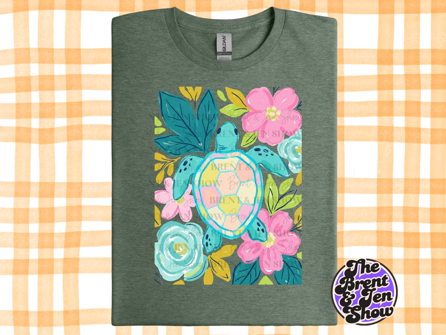 Boho Sea Turtle T-Shirt