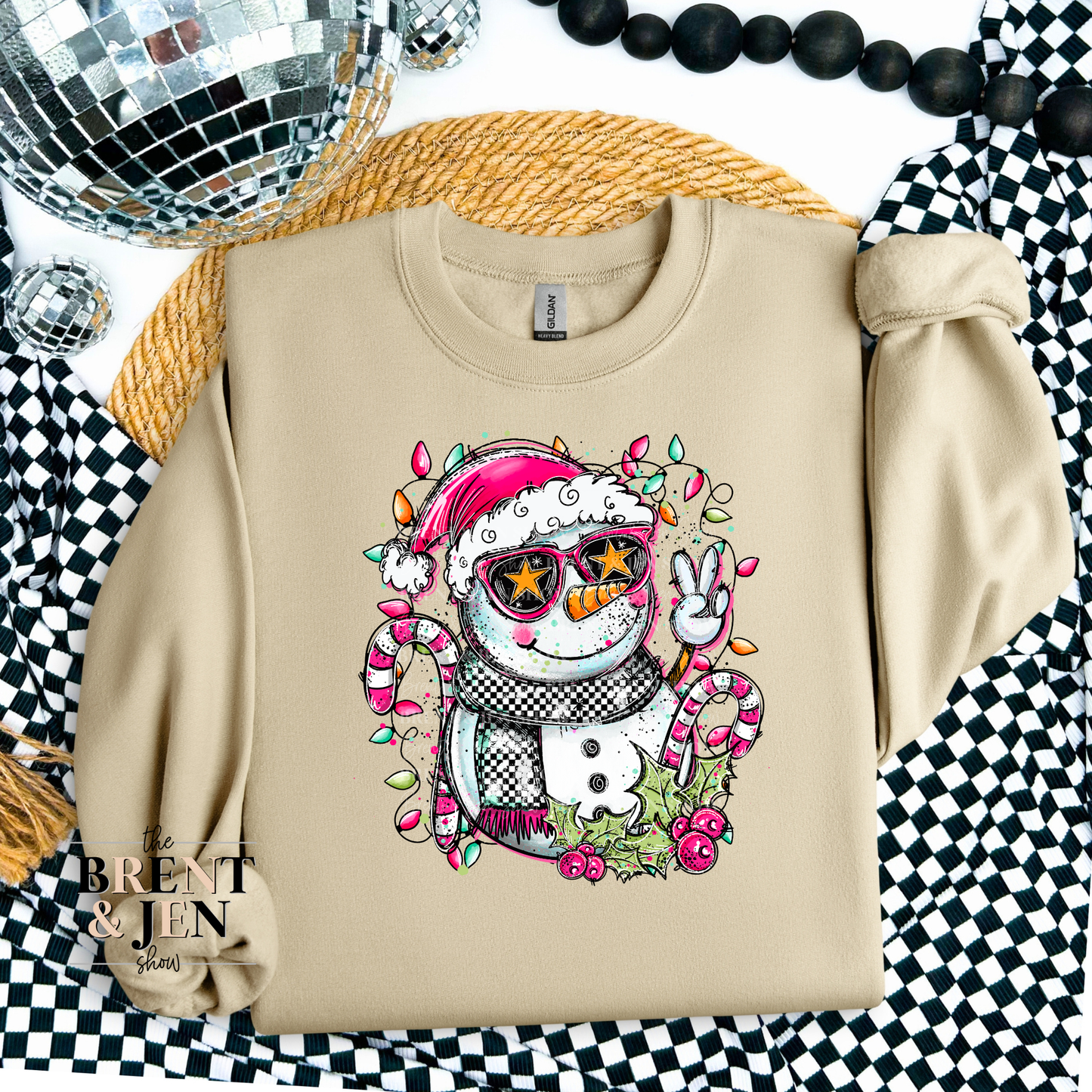 Doodle Snowman Sweatshirt