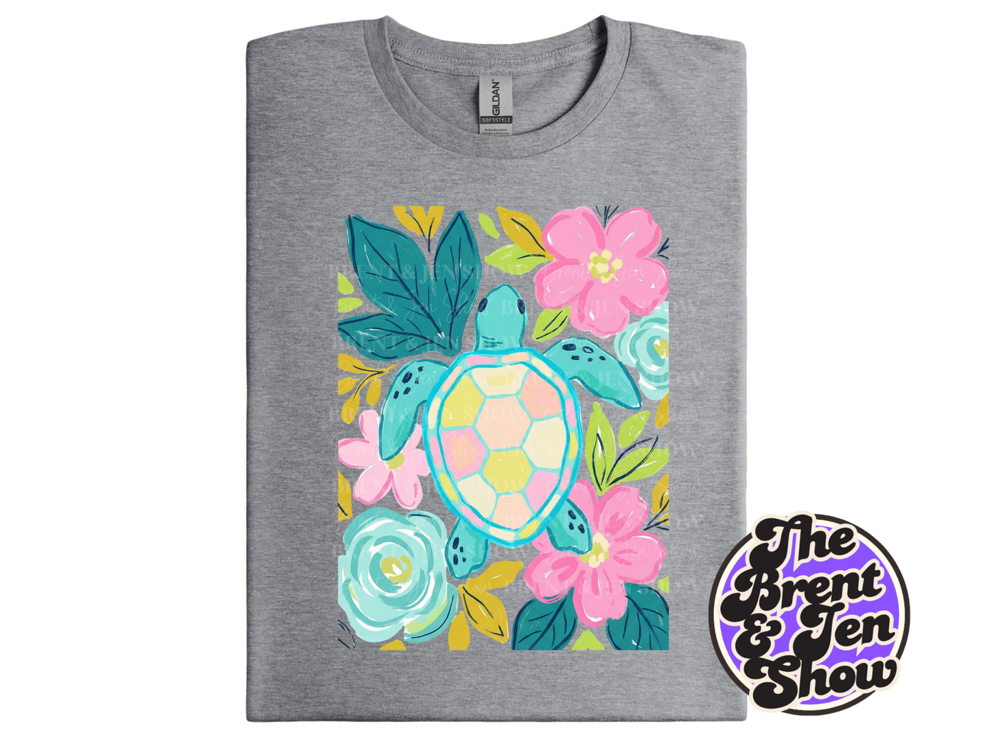 Boho Sea Turtle T-Shirt