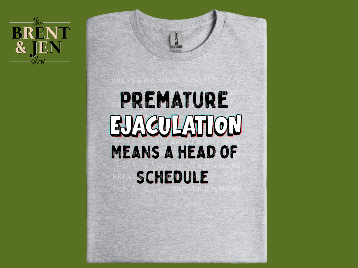 Funny Premature Ejaculation T-Shirt
