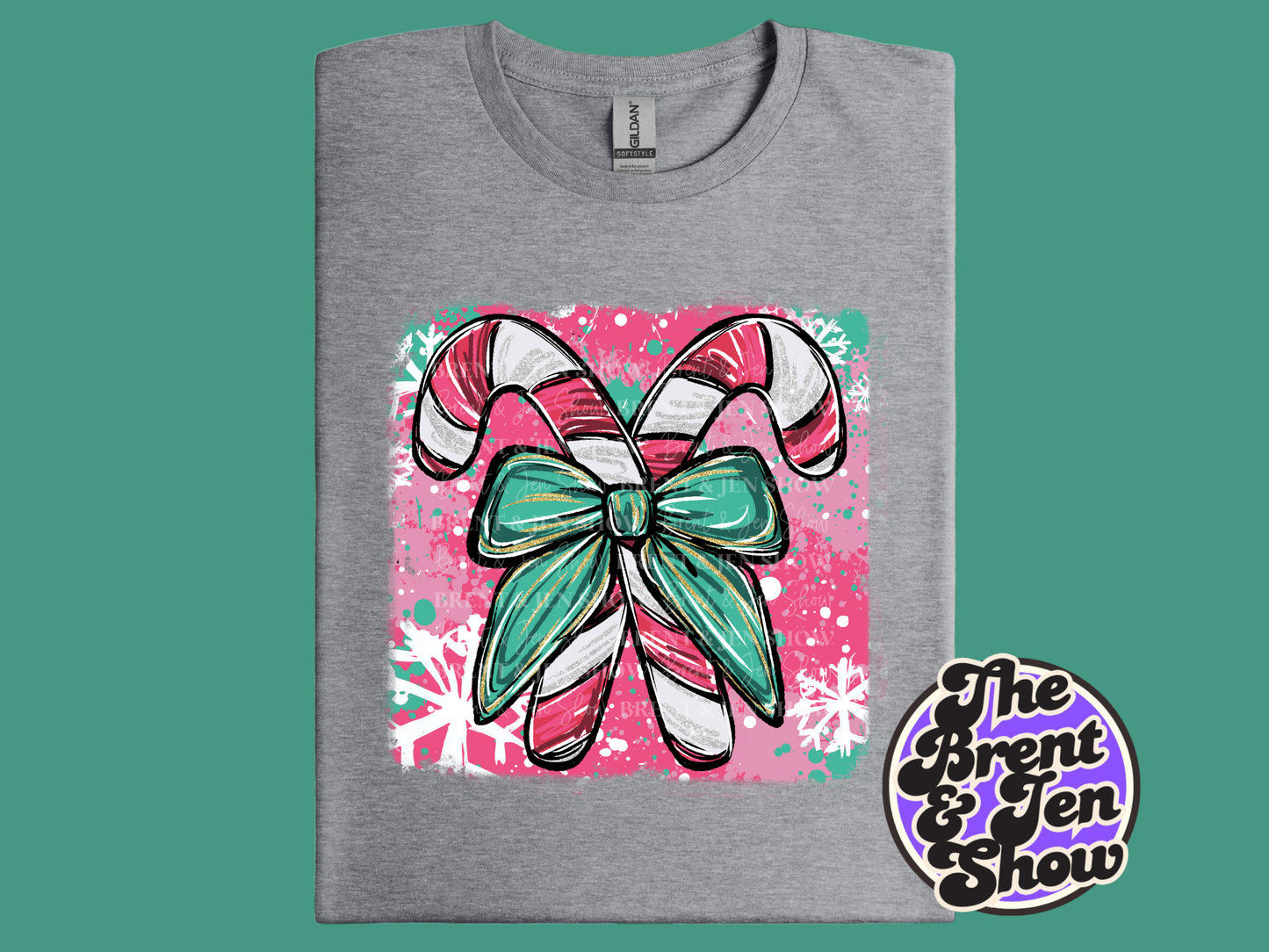 Cute Candy Cane T Shirt