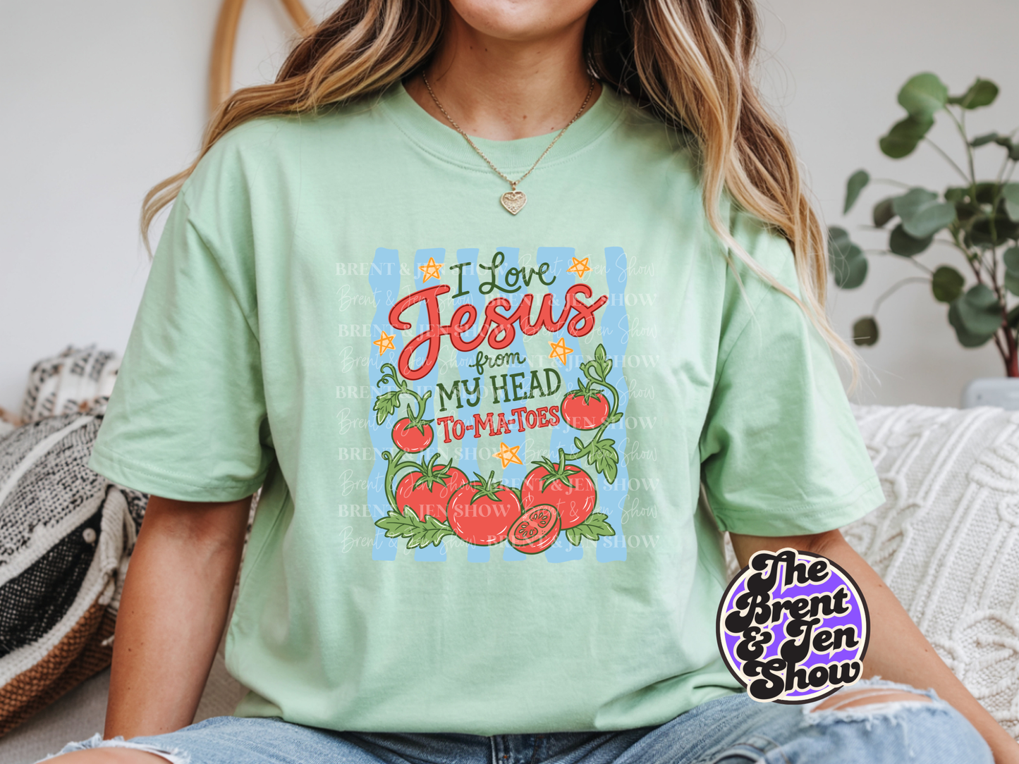 I Love Jesus from My Head To-Ma-Toes T-Shirt