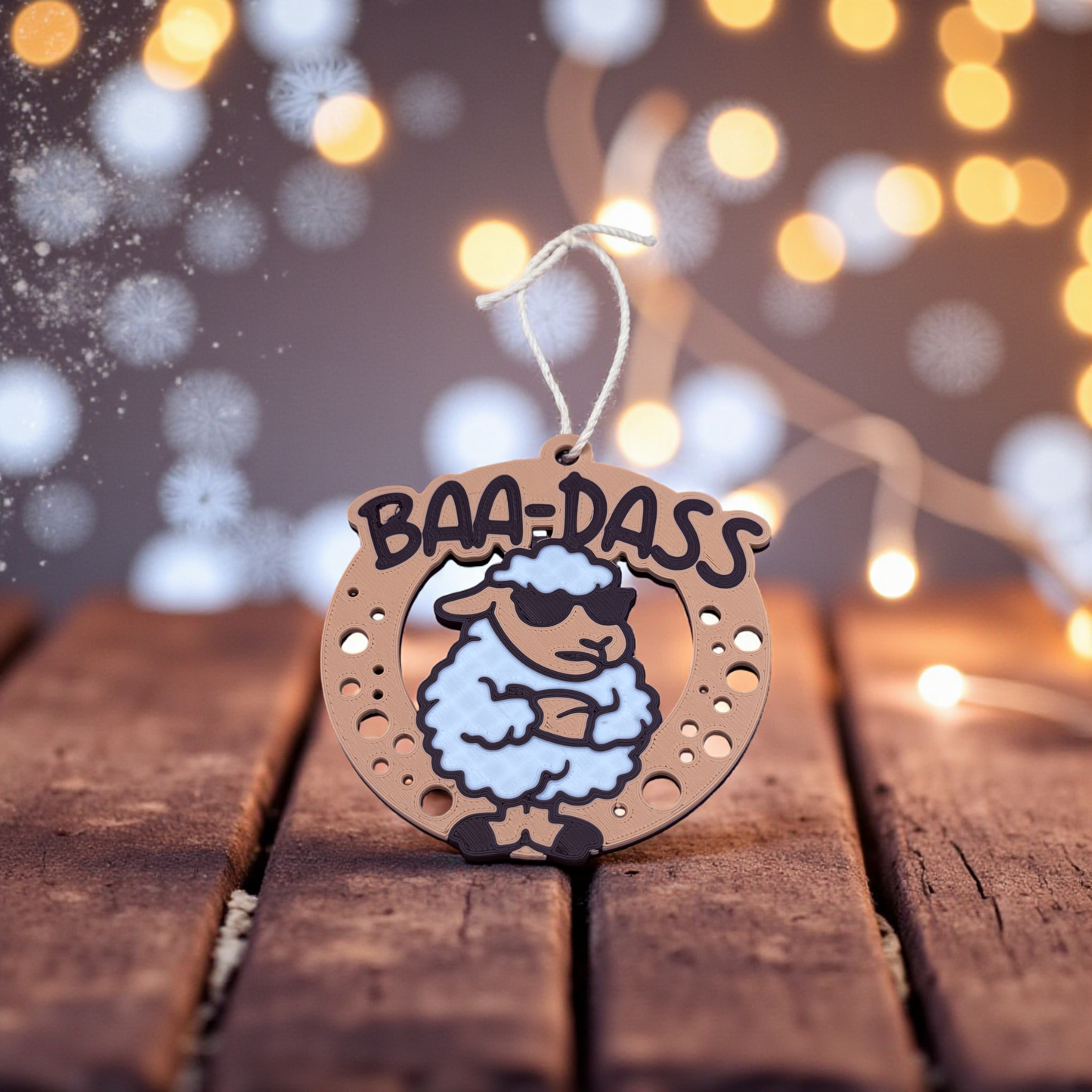 BAA-DASS Sheep Ornament