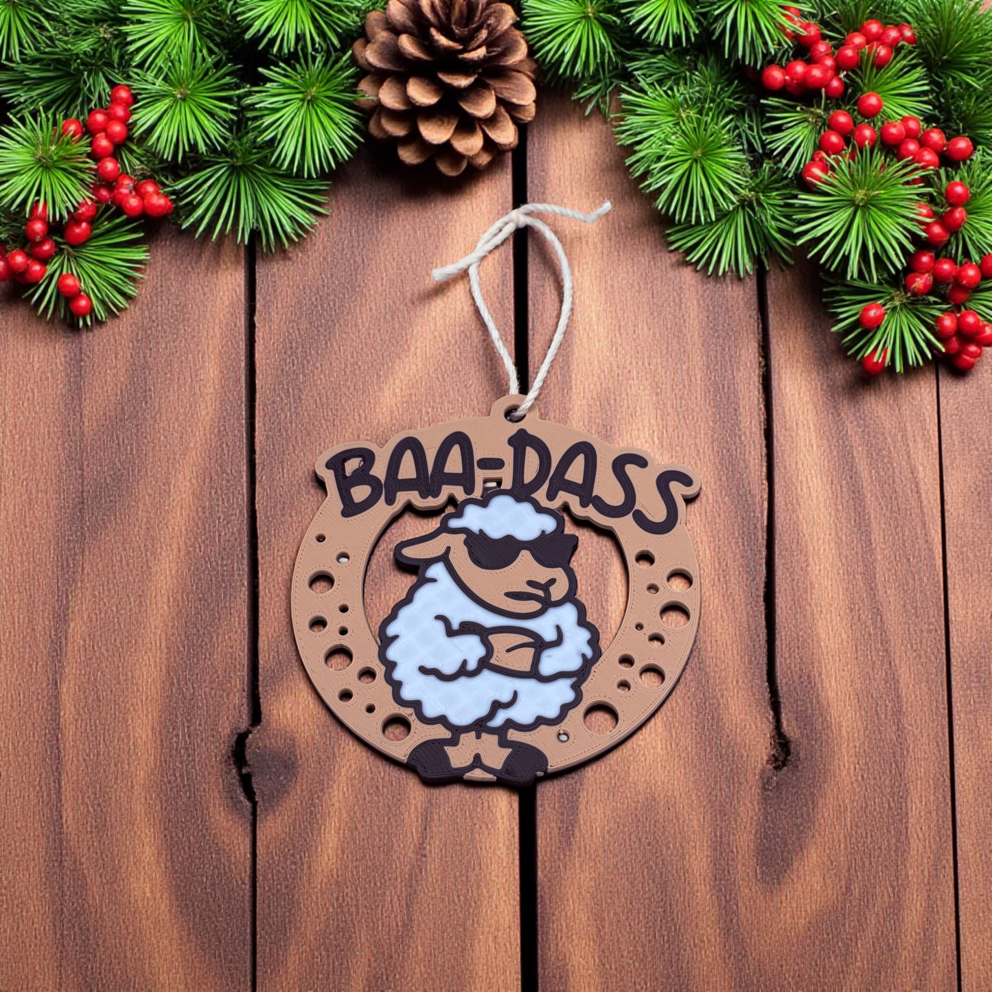 BAA-DASS Sheep Ornament