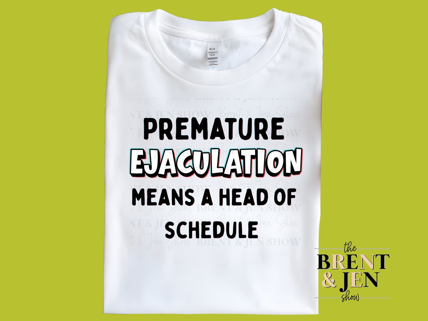 Funny Premature Ejaculation T-Shirt
