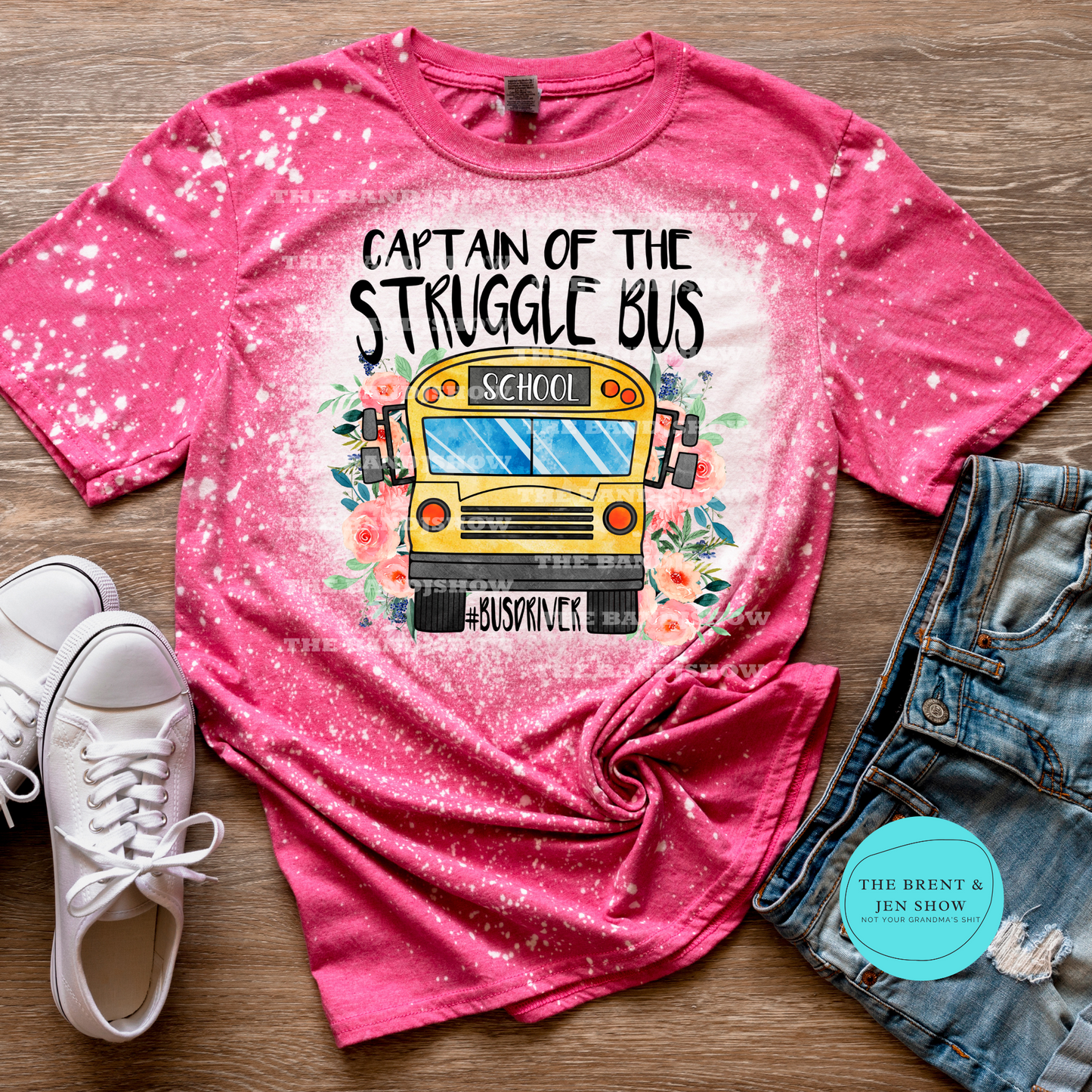 Captain of the Struggle Bus T-Shirt