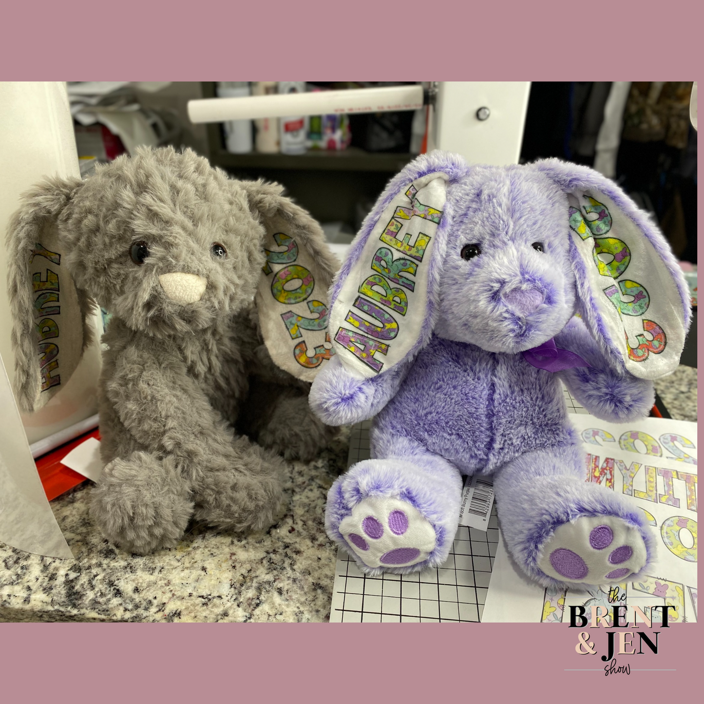 Personalized Easter Bunny