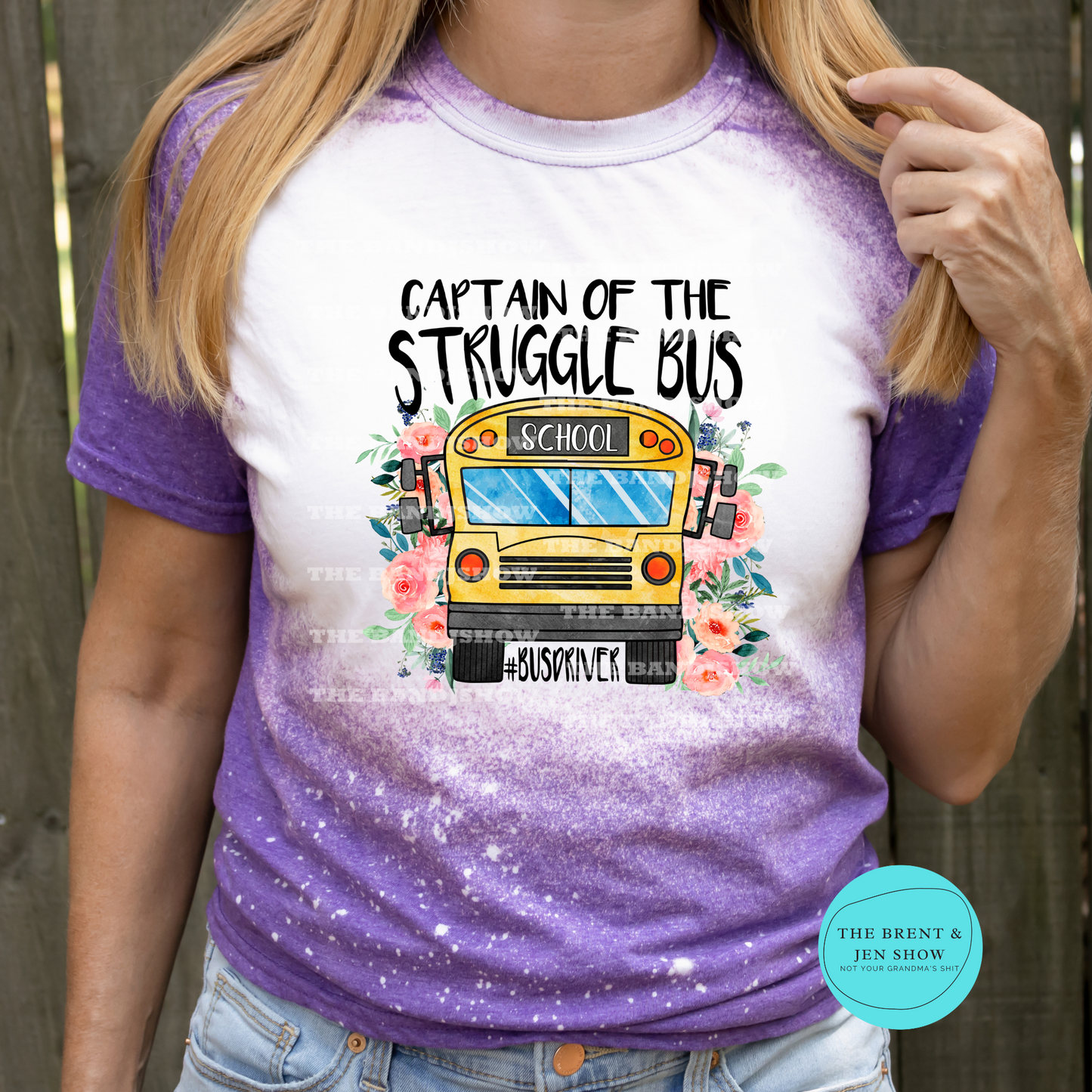 Captain of the Struggle Bus T-Shirt