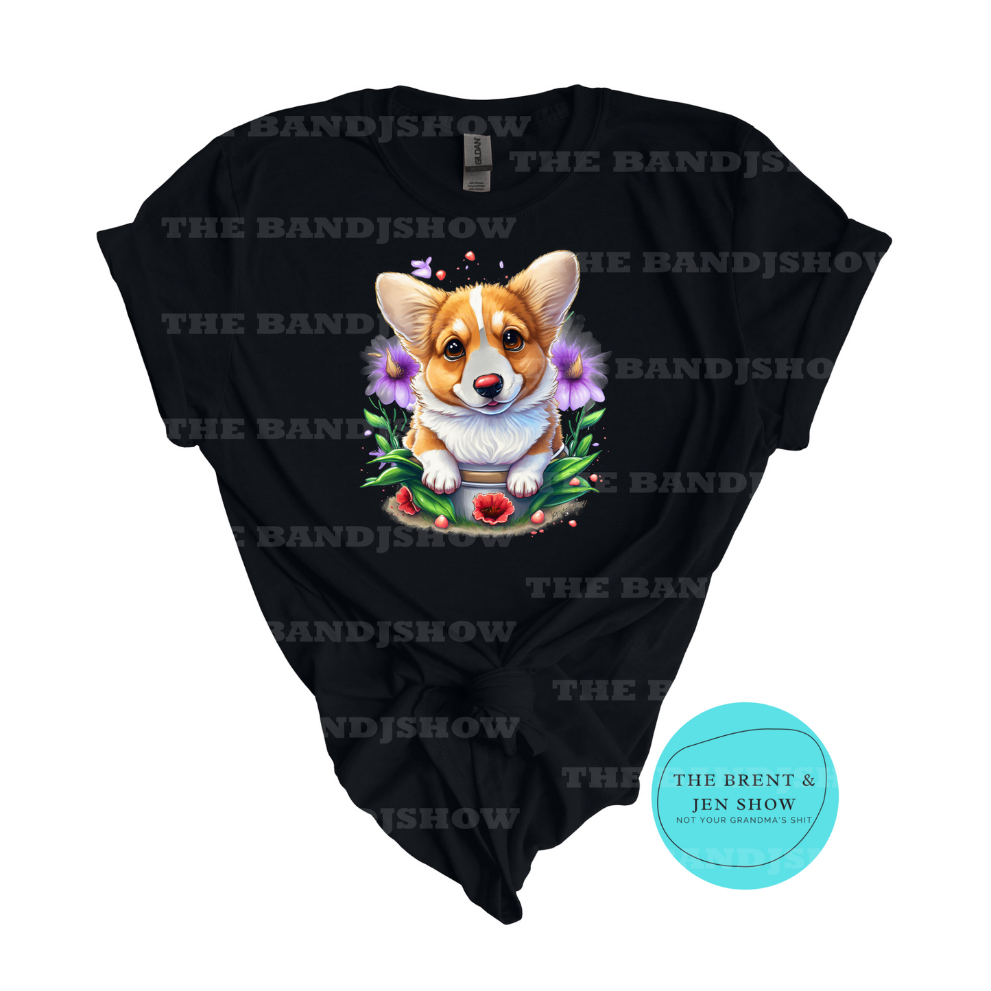 Flower Dog T-Shirt