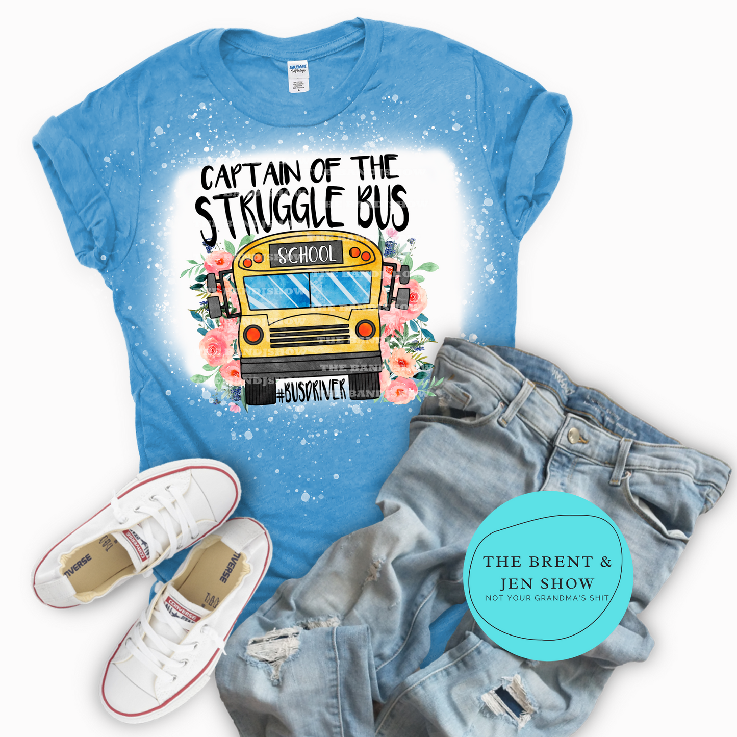 Captain of the Struggle Bus T-Shirt