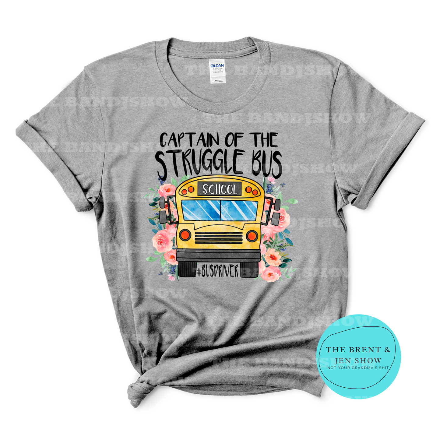 Captain of the Struggle Bus T-Shirt