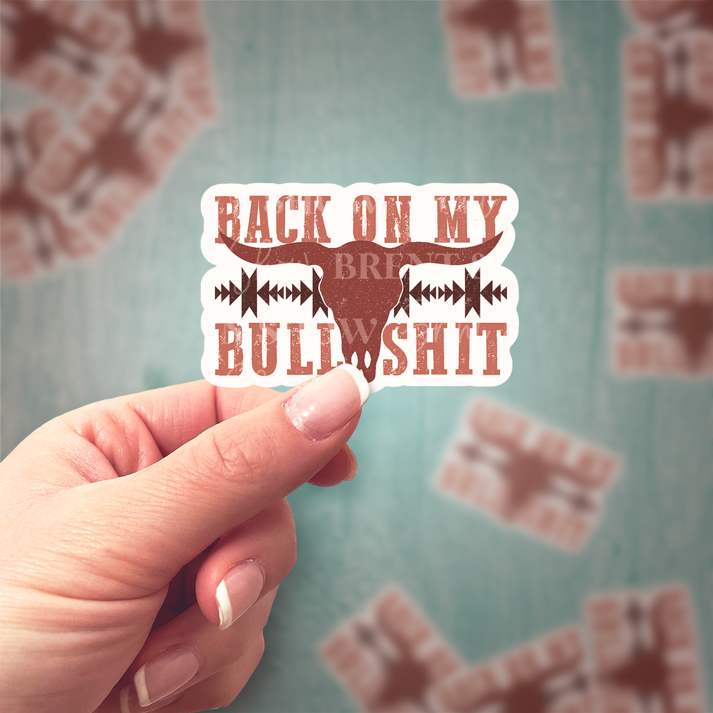 Back on my BS Vinyl Sticker