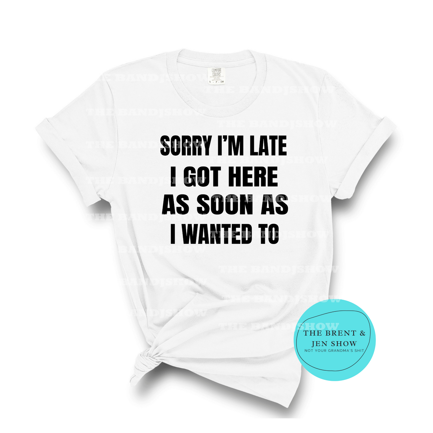 Sorry I'm Late I Got Here As Soon As I Wanted To T-Shirt